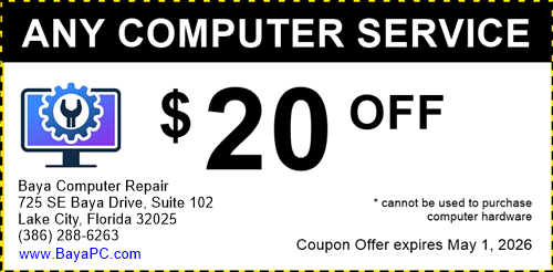 $20 OFF ANY COMPUTER SERVICE - download 20 dollars off coupon